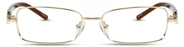 Elements EL-122 Eyeglasses, 3 - Gold