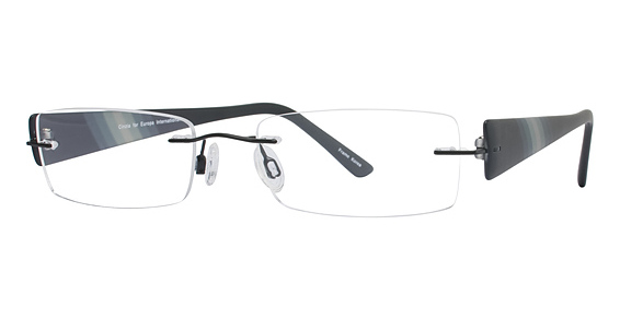 Cinzia Designs CIN-202 Eyeglasses, 1 Mt.Black w/Black Stripe