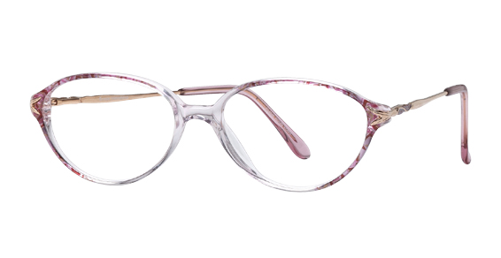 Cote D'Azur Kate Eyeglasses, 2 Pink Multi-Gold