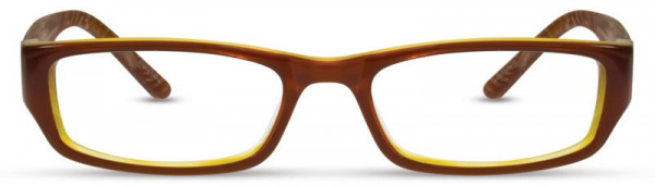 David Benjamin DB-133 Eyeglasses, 1 - Amber