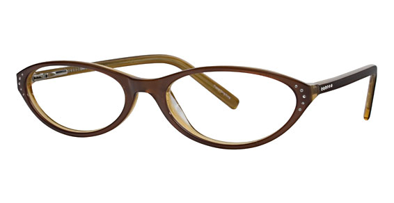 Cote D'Azur Karla Eyeglasses, 1 Honey/Brown