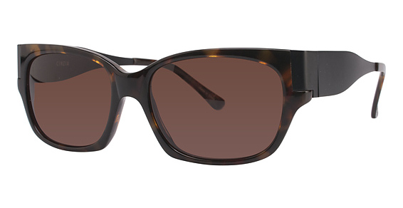 Cinzia Designs Controversy Sunglasses, 1 Tortoise/Black