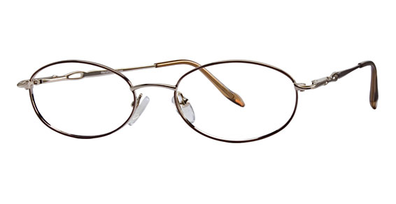 Alternatives Norma Eyeglasses, C1 Gold/Brown