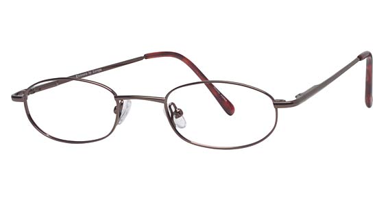 Elements EL-54 Eyeglasses, 1 Brown