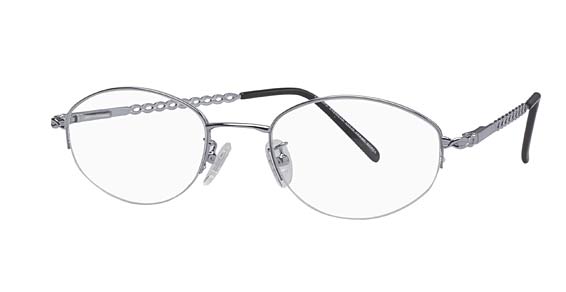 Alternatives Claudia Eyeglasses, 3 Silver