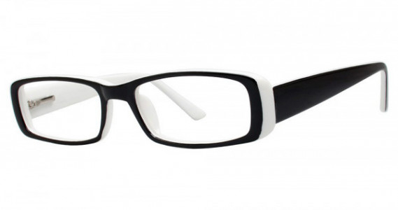 Modern Optical HANNAH Eyeglasses, Black/White