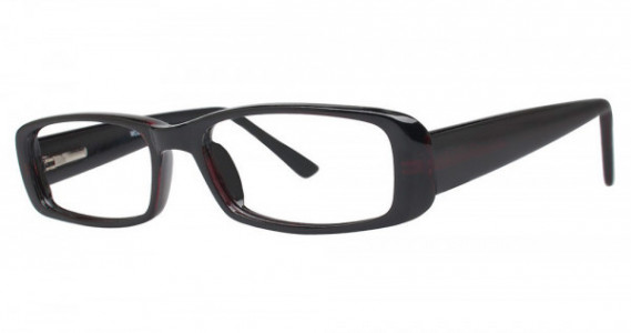 Modern Optical HANNAH Eyeglasses, Burgundy/Black