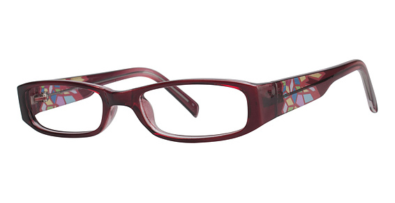 Modern Optical Ursula Eyeglasses, Burgundy