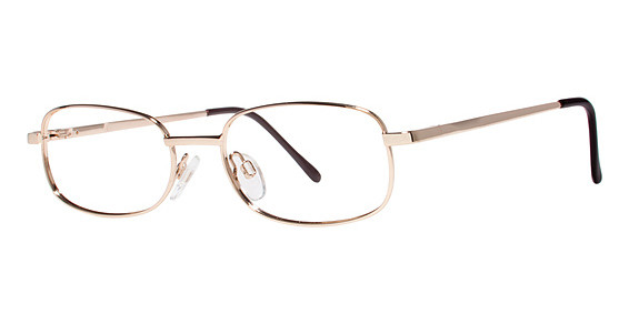 Modern Optical CAL Eyeglasses, Gold