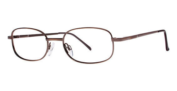 Modern Optical CAL Eyeglasses, Matte Brown