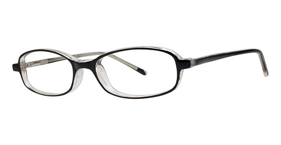 Modern Optical GIFT Eyeglasses, Black/Crystal