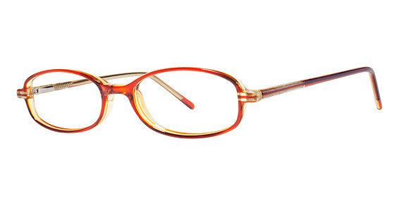 Modern Optical GIFT Eyeglasses, Brown/Crystal