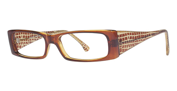 Modern Times Mosaic Eyeglasses, brown