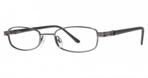Modern Optical MIDNIGHT Eyeglasses, Gunmetal