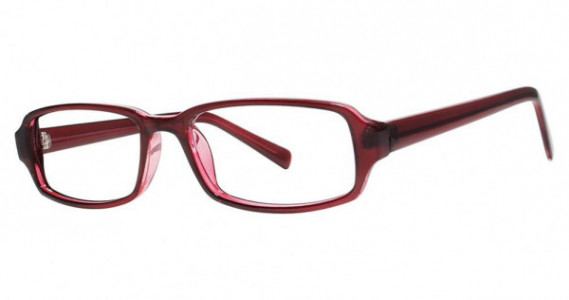 Modern Optical Worthy Eyeglasses, burgundy