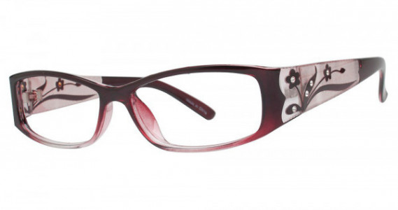 Modern Optical KAREN Eyeglasses, Burgundy