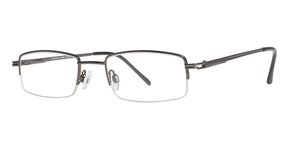 Modern Times Terry Eyeglasses, Matte Gunmetal