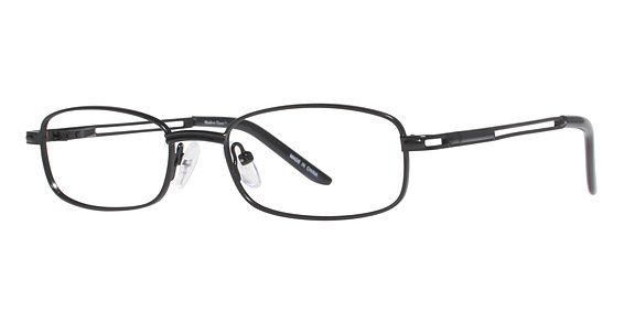 Modern Times Absolute Eyeglasses, Matte Black