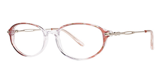 Genevieve GINGER Eyeglasses, Rose/Gold