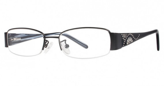 Genevieve Intimate Eyeglasses, matte black