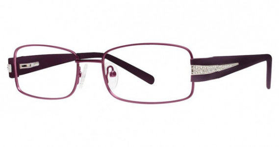 Genevieve Couture Eyeglasses, matte plum