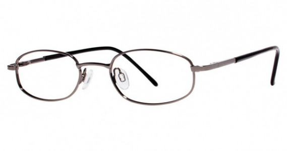 Modern Optical Apprentice Eyeglasses, gunmetal