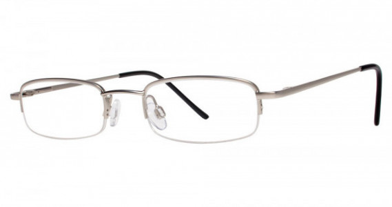 Modern Optical CAPRICORN Eyeglasses, Matte Silver