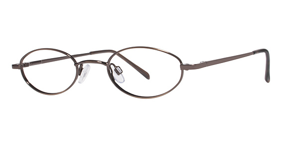 Modern Optical Gator Eyeglasses, Antique Brown
