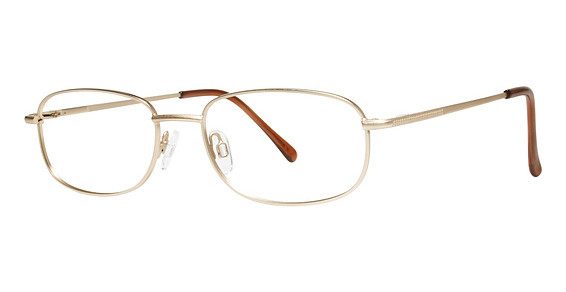 Modern Optical ICON Eyeglasses, Satin Gold