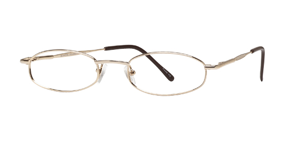Modern Optical Adventure Eyeglasses, Gold