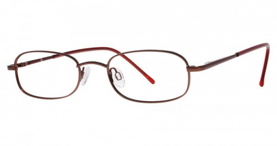 Modern Optical GENUINE Eyeglasses, Matte Brown