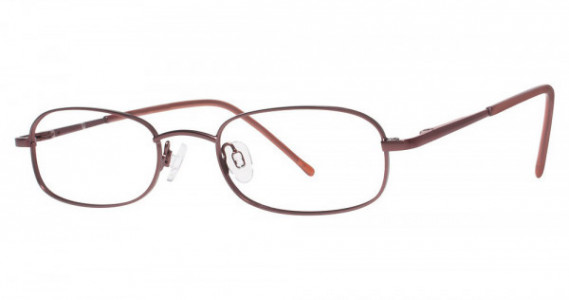Modern Optical GENUINE Eyeglasses, Matte Burgundy