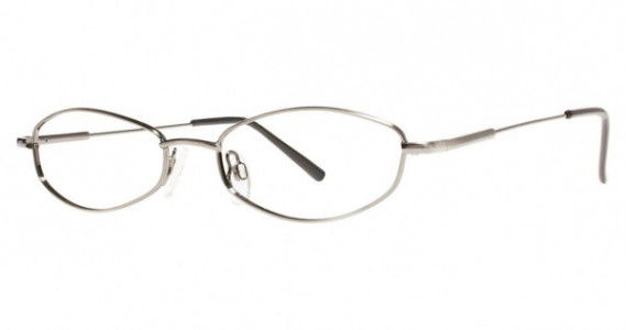 Modern Optical Silky Eyeglasses, antique silver