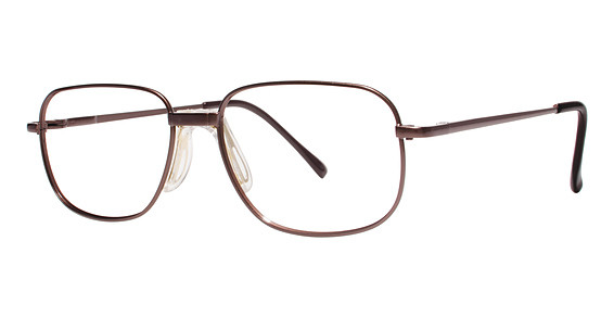Modern Optical KEITH Eyeglasses, Matte Brown