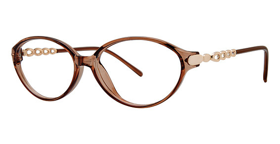 Modern Optical AUDREY Eyeglasses, Brown/Gold