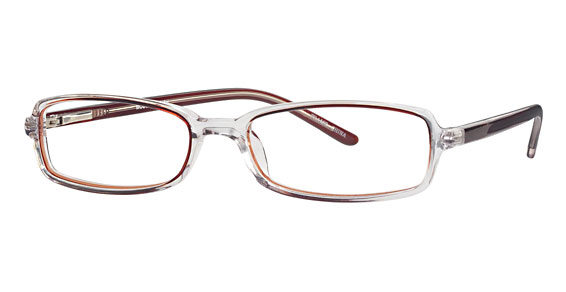 Modern Optical Blush Eyeglasses, Brown-In-Line