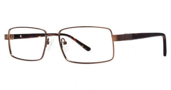 Big Mens Eyewear Club BIG Brother Eyeglasses, matte brown/tortoise