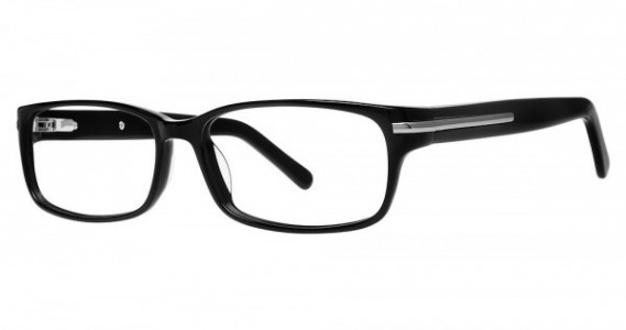Big Mens Eyewear Club BIG BANG Eyeglasses, Black/Gunmetal