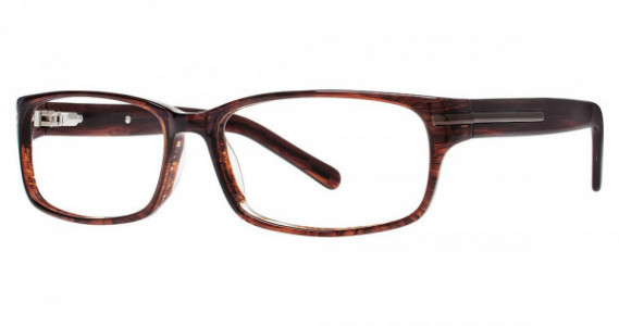 Big Mens Eyewear Club BIG BANG Eyeglasses, Brown/Brown