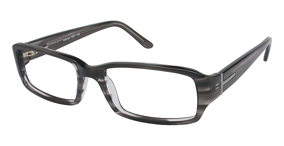 Geoffrey Beene Veteran Eyeglasses, GRY Grey