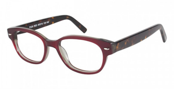 Phoebe Couture P228 Eyeglasses, Red