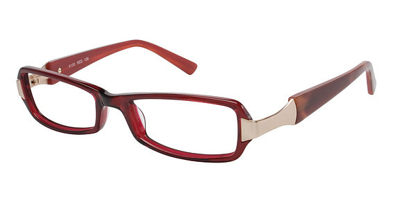 Kay Unger NY K130 Eyeglasses, RED Red