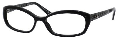Christian Dior Dior 3222 Eyeglasses, 0ACZ(00) Black Shiny Black