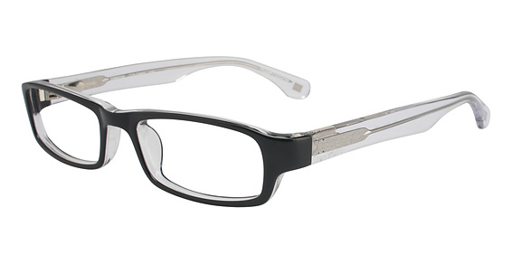Silver Dollar 29B6038 Eyeglasses, C-3 Crystal/Onyx
