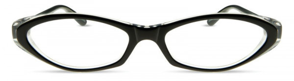 Cinzia Designs CB-19 Eyeglasses, 1 - Black