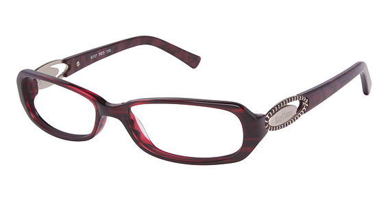 Kay Unger NY K137 Eyeglasses, RED Red