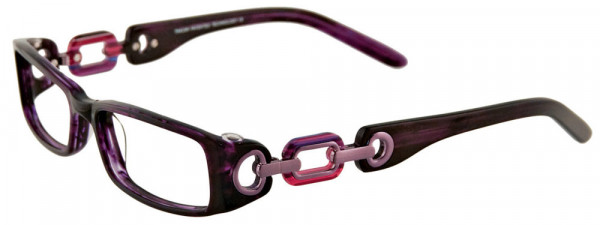 Takumi T9924 Eyeglasses, 080 - Violet & Marbled Pink