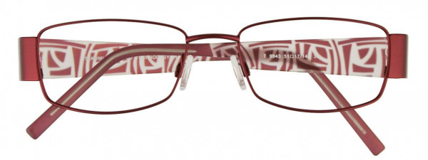 Takumi T9943 Eyeglasses, 030 - Satin Dark Red