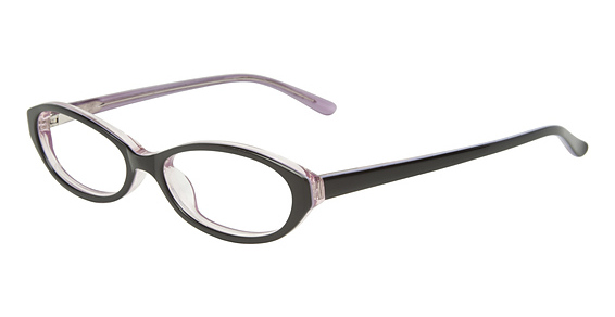 NRG R554 Eyeglasses, C-2 Onyx/Lilac