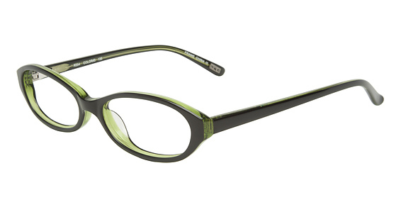 NRG R554 Eyeglasses, C-3 Onyx/Kiwi